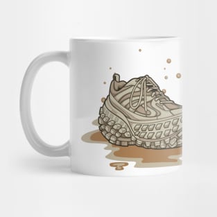 Balen Defender Beige Sneaker Mug